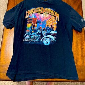 Practically new black Harley Davidson T-shirt.